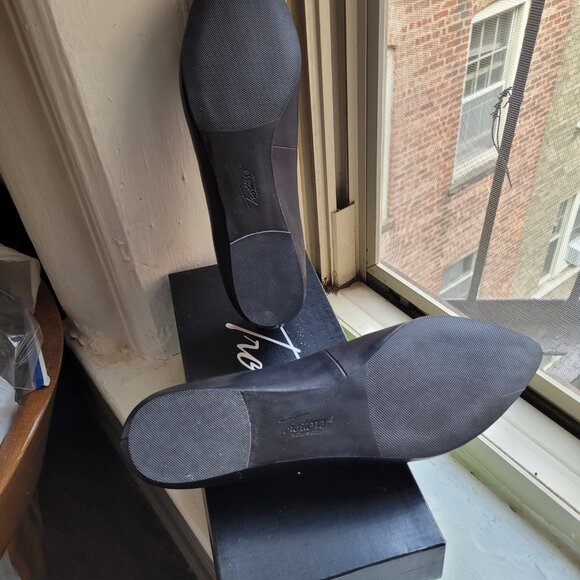 Trotters 'Harlowe' Leather Loafer (Flat) in Black 10.5 W NIB - Picture 6 of 9